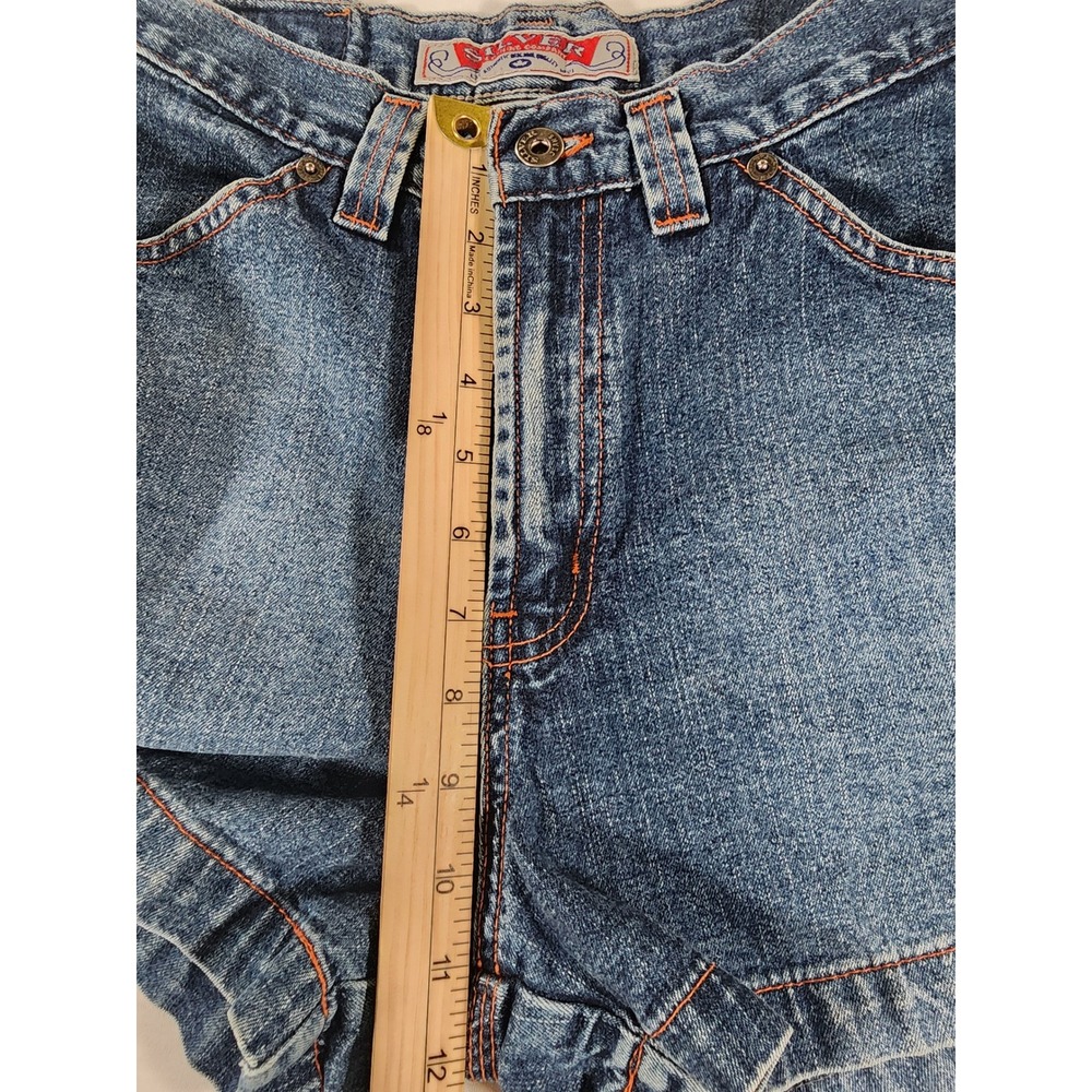 Silver Jeans Co Denim Shorts Womens 29 Carpenter Blue High Rise Vintage Y2K - Picture 4 of 10